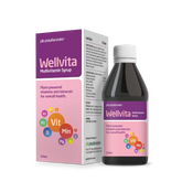 Wellvita Multivitamin Syrup - Plant Powered vitamin and minerals for overall health